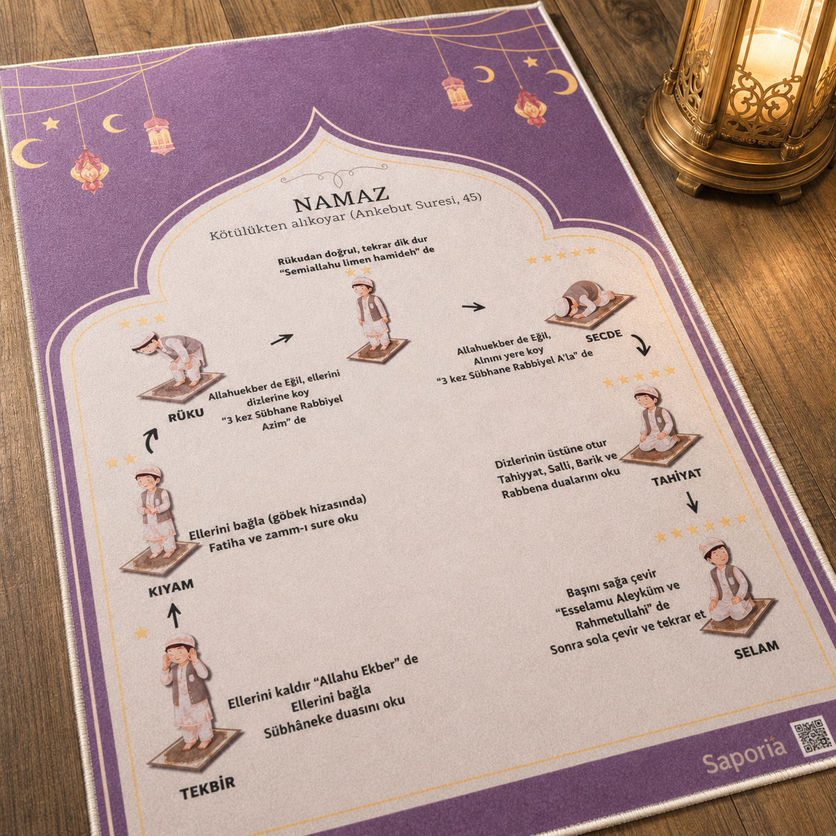 Namaz Öğreten Seccade