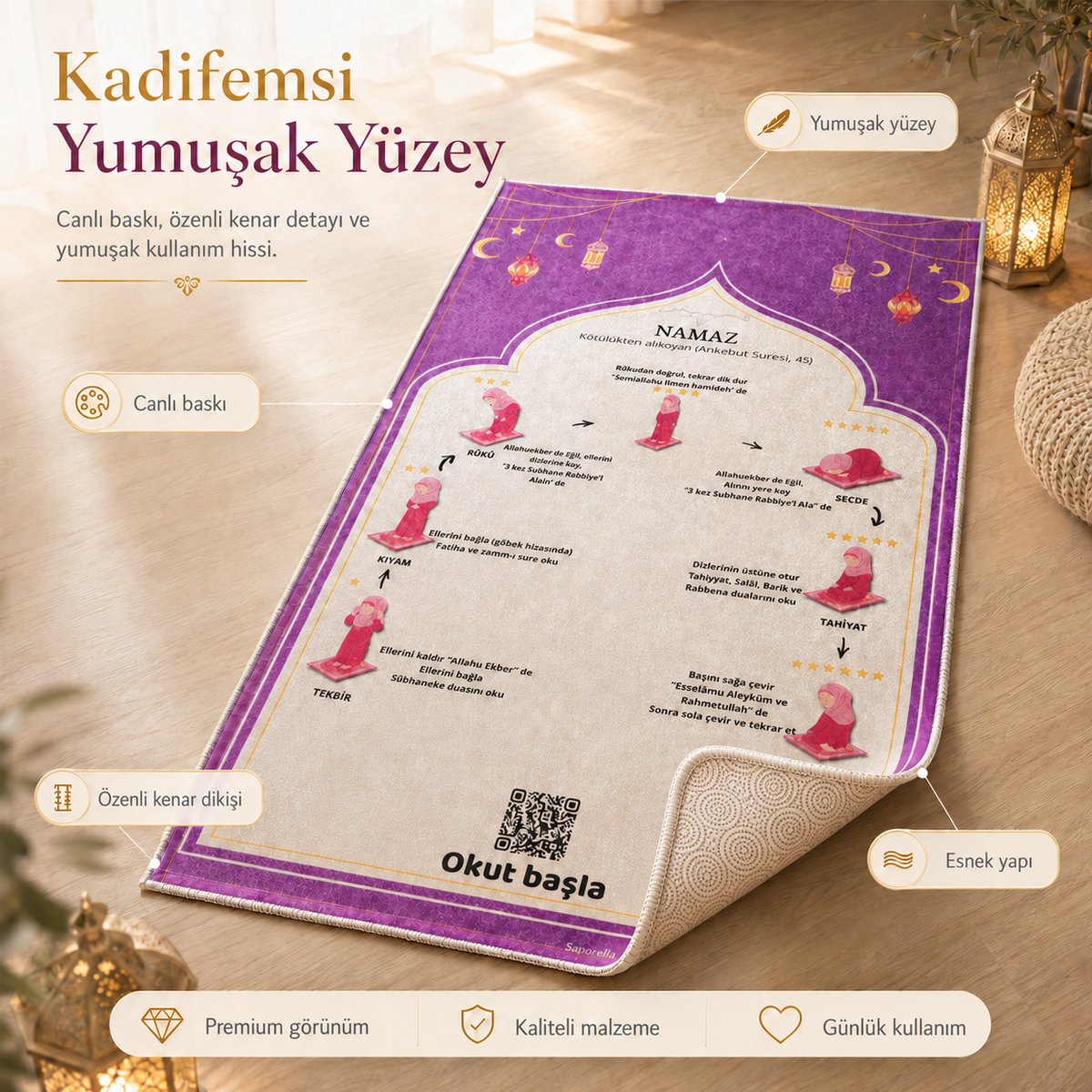 Namaz Öğreten Seccade